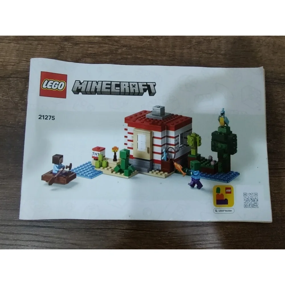 Lego Minecraft 21275 Instruction Manual ONLY